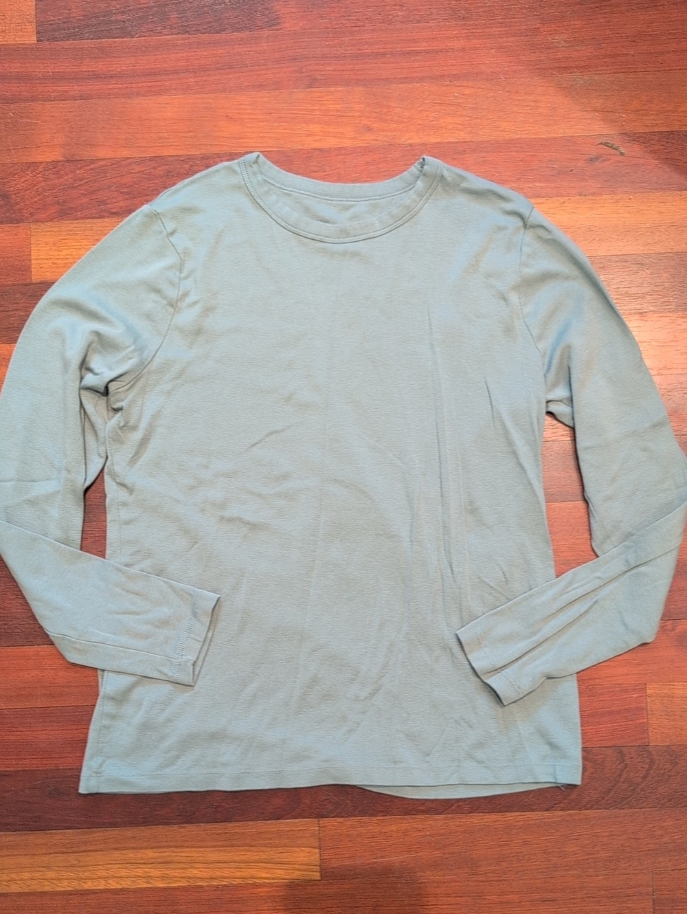 a new day Sage Crewneck Long Sleeve Top